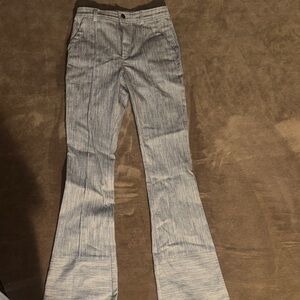 Cinq à Sept Gray Flare Pants